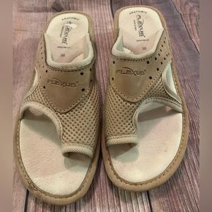 Flexus By Spring Step Women's Pascalle Sandal Vera Pelle Beige (eu 38